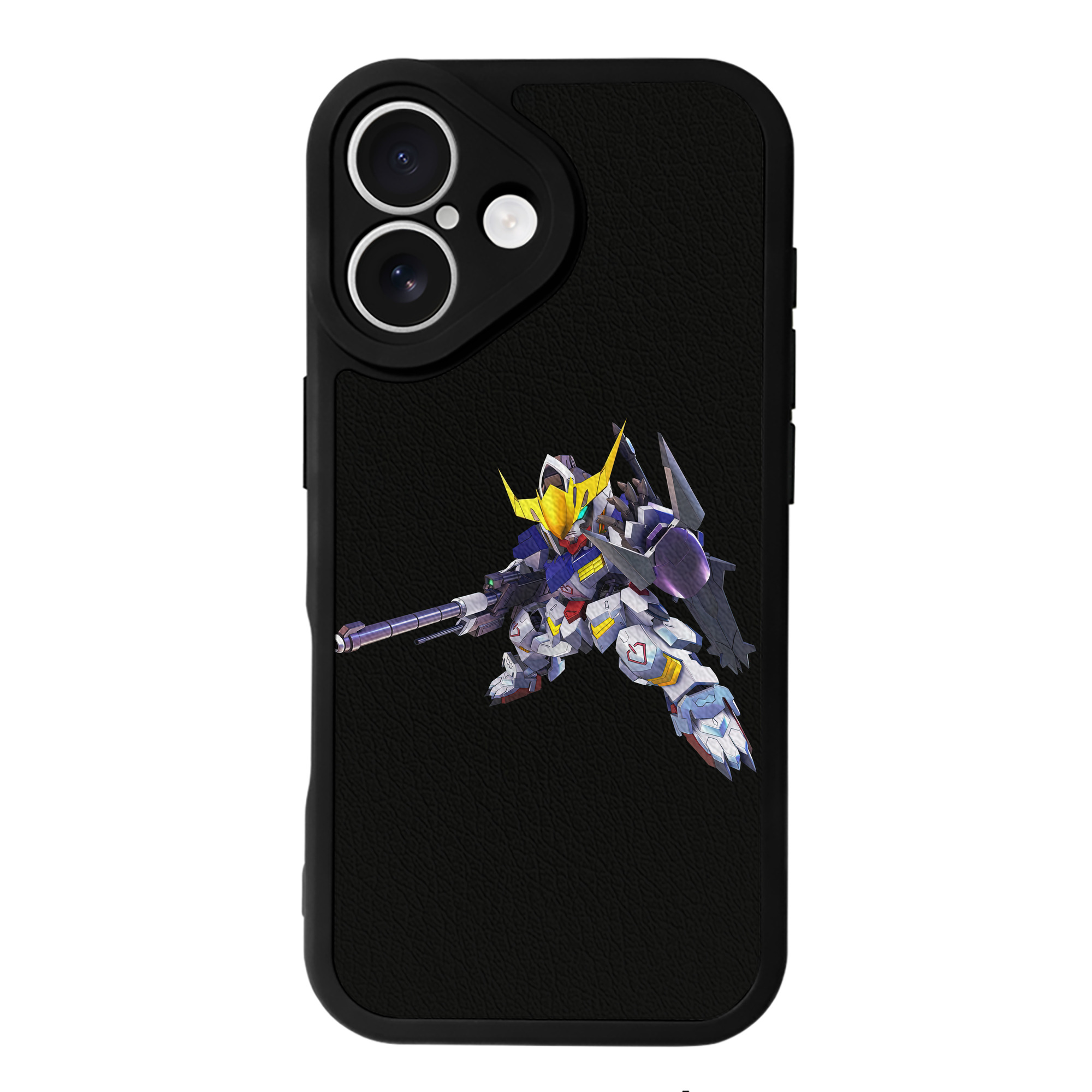 （画像用） 機動戦士ガンダム Mobile Suit Gundam 【iPhone 16シリーズ対応】シリコンスマホケース（レザー調） 材質：シリコン